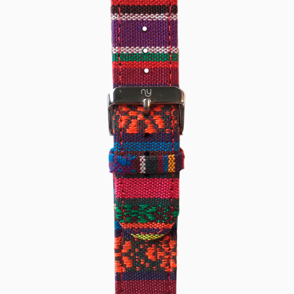 Moai Apple Watch Nylon Band ethnic pattern